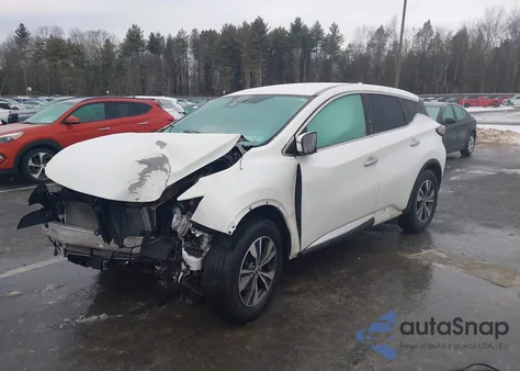 2020 Nissan Murano S Intelligent Awd from USA, damaged, VIN 5N1AZ2ASXLN118629